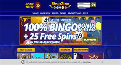 Desktop Screenshot of bingozino.com